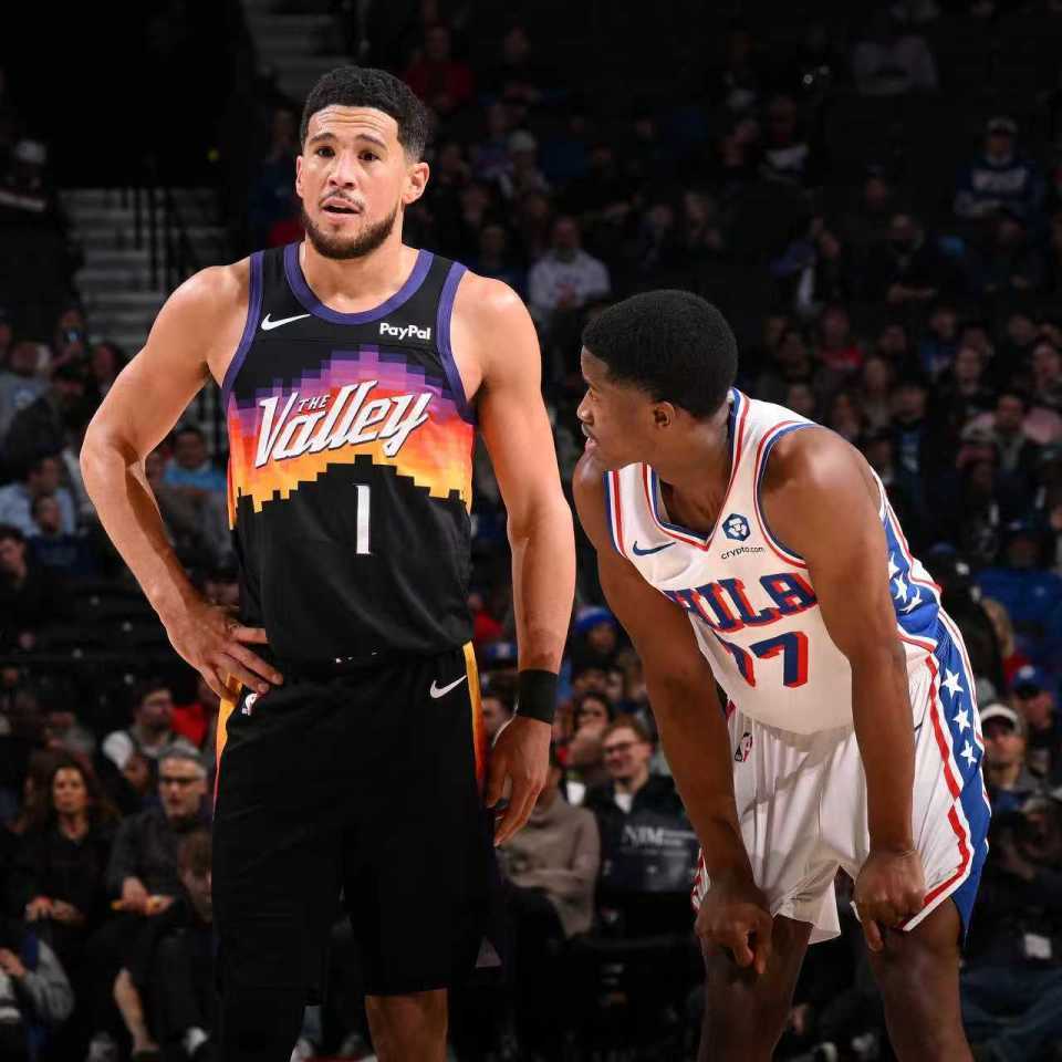 开云-恩比德乔治缺席！布克27分太阳灭76人获3连胜 格林时隔33场复出